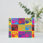 写真アポップ・アートのート ポストカード (スタンド正面)