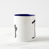 写真アートとシルバーウェア ツートーンマグカップ (中央)