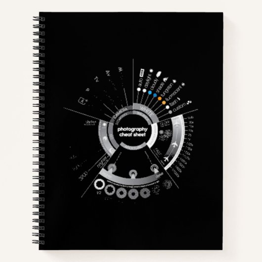 写真アートワーク ノートブック (正面)