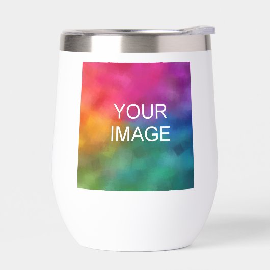 写真イメージまたはロゴのアップロードシンプルテンプレートカスタム (左面)