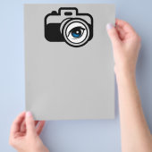 写真イラストとグラフィック チラシ (手)