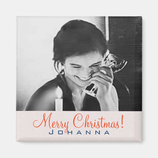 写真インサート~マグネットクリスマス マグネット (正面)