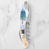 写真ウェイターのコルクカスタムル文字 ソムリエナイフ (裏面)