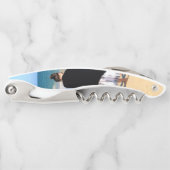 写真ウェイターのコルクカスタムル文字 ソムリエナイフ (正面)