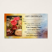 写真ウェルネスギフトカード (裏面)