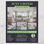 写真エステー実在ト新しいホーム編集可能リストフライヤー チラシ (正面)