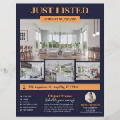 写真エステー実在ト新しいホーム編集可能リストフライヤー チラシ (正面)