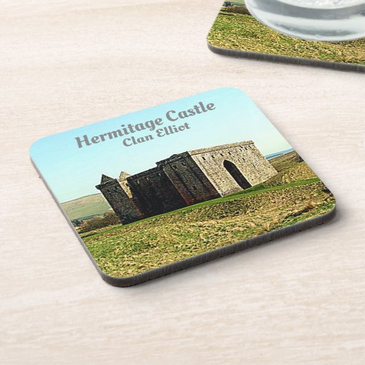 写真エルミタージュ城スコットランドのエリオットクラン コースター (左側)