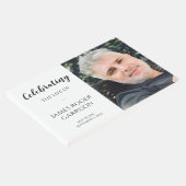 写真エレガントのお祝い ゲストブック (コーナー)