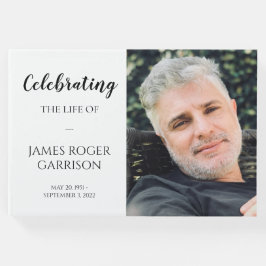 写真エレガントのお祝い ゲストブック