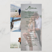 写真エレガントのメ結婚ニュー (正面/裏面)