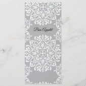 写真エレガントのメ結婚ニュー メニュー (裏面)