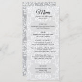 写真エレガントのメ結婚ニュー メニュー (正面/裏面)