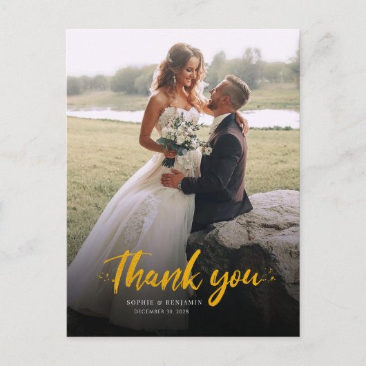 写真エレガントのモダンあり ポストカード (正面)