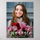 写真エレガントの卒業記念パーティー ポスター (正面)