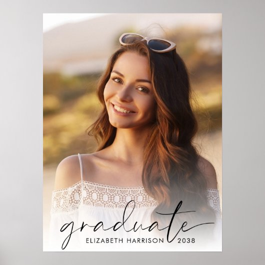 写真エレガントの卒業記念パーティー ポスター