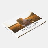 写真エレガントの結婚ゲストブック ゲストブック (コーナー)