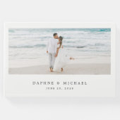 写真エレガントの結婚数 ゲストブック (正面)