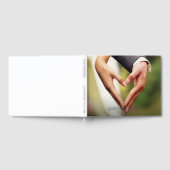 写真エレガントの結婚数 ゲストブック (全面)