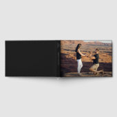 写真エレガントの結婚数 ゲストブック (全面)