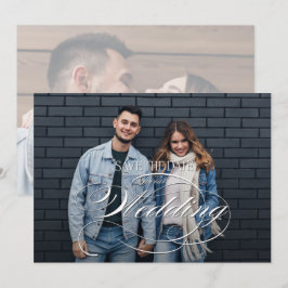 写真エレガントの結婚数 セーブザデート