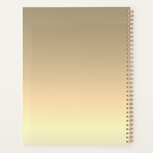 写真エレガントの結婚数 プランナー手帳 (裏面)