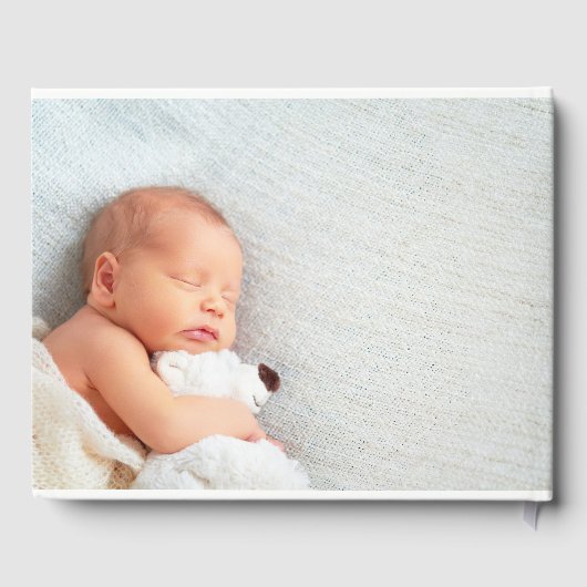 写真エレガントの《キリスト教》洗礼式や命名式またはバプテスマ ゲストブック (裏面)