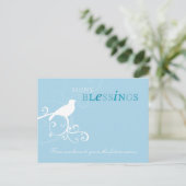 写真エレガントはがき：: whimsicalbird 5A シーズンポストカード (スタンド正面)