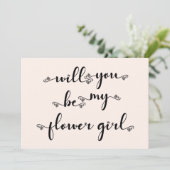 写真エレガントは私の花の女の子 招待状 (スタンド正面)