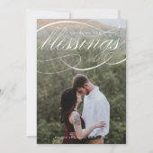 写真エレガントを数える恵み シーズンカード (正面)