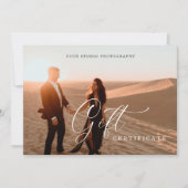 写真エレガントギフト券 |ギフトカード (正面)