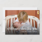 写真エレガントクリスマス誕生発表会 シーズンカード (正面)