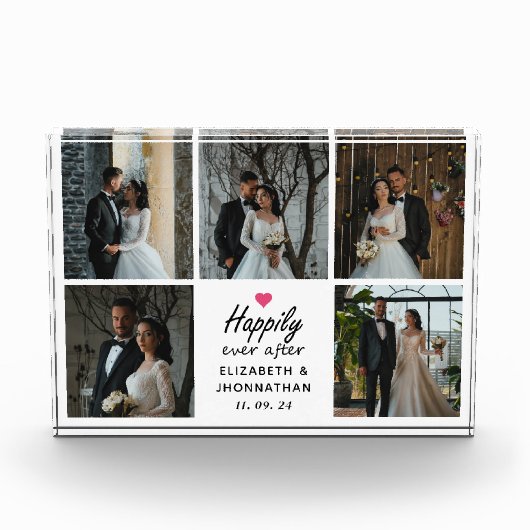 写真エレガントコラージュの後で楽しくスクリプトを作成 フォトブロック (正面)