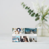 写真エレガントコラージュプロフェッショナル写真家 名刺 (スタンド正面)