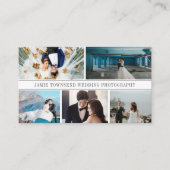 写真エレガントコラージュプロフェッショナル写真家 名刺 (正面)