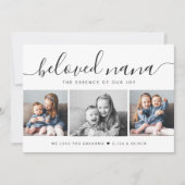 写真エレガントコラージュ最愛のナナマザーズの日 カード (正面)