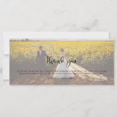 写真エレガントコラージュ結婚の感謝 (裏面)