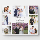 写真エレガントコラージュ結婚ズ フォトプラーク (正面)