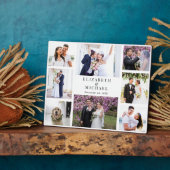 写真エレガントコラージュ結婚ズ フォトプラーク (側面)