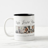 写真エレガントコラージュ ツートーンマグカップ (左)