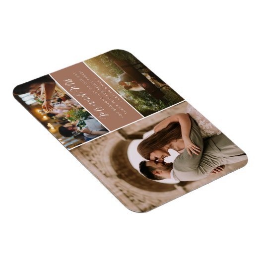 写真エレガントコラージュ マグネット (右側)