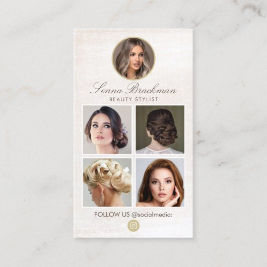 写真エレガントソーシャルメディアネットワーク, Instagram 名刺 (正面)