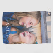 写真エレガントファミリ ゴルフタオル (横)