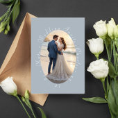 写真エレガントフレームQRコード 招待状