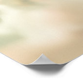 写真エレガントブライダルシャワー歓迎 ポスター (角)