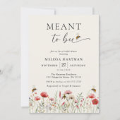 写真エレガントブライダルシャワー 招待状 (正面)