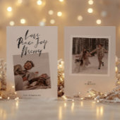 写真エレガントブース宗教的な愛の平和の喜び シーズンカード