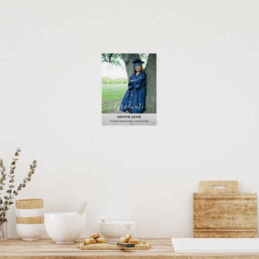 写真エレガントモダンの卒業 ポスター (キッチン)