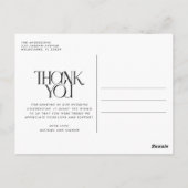 写真エレガントモダンの有結婚難を祈る ポストカード (裏面)