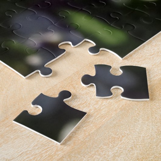 写真エレガントモダンカリフォルニア赤いポピーの花 ジグソーパズル (側面)